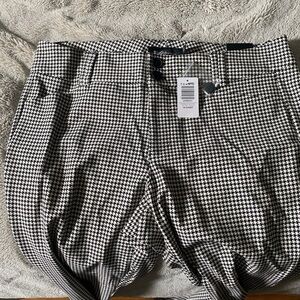 Torrid Black and White Houndstooth Trousers